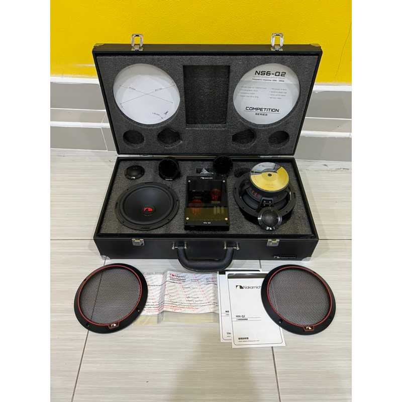 6900บาท ชุด6.5”แยกชิ้นตัวท็อปจาก ยี่ห้อ Nakamichi รุ่น NS6-Q2 ลำโพงติด ...