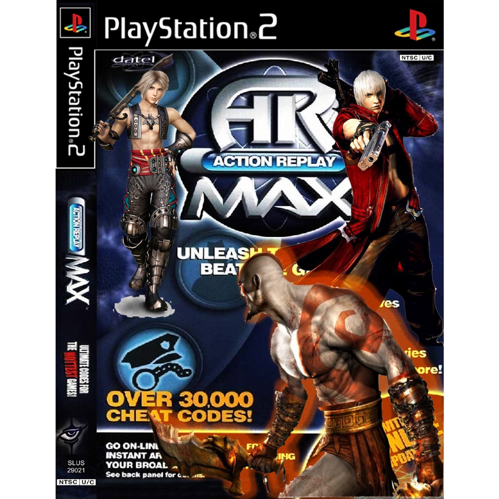 PS2 - Action Replay MAX (NEW Update 2023 ) // งานแผ่น CD /// โปรดมั่นใจ ...