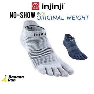 New! Injinji Original Weight No-Show FW23 ถุงเท้าแยกนิ้ว ข้อสั้น