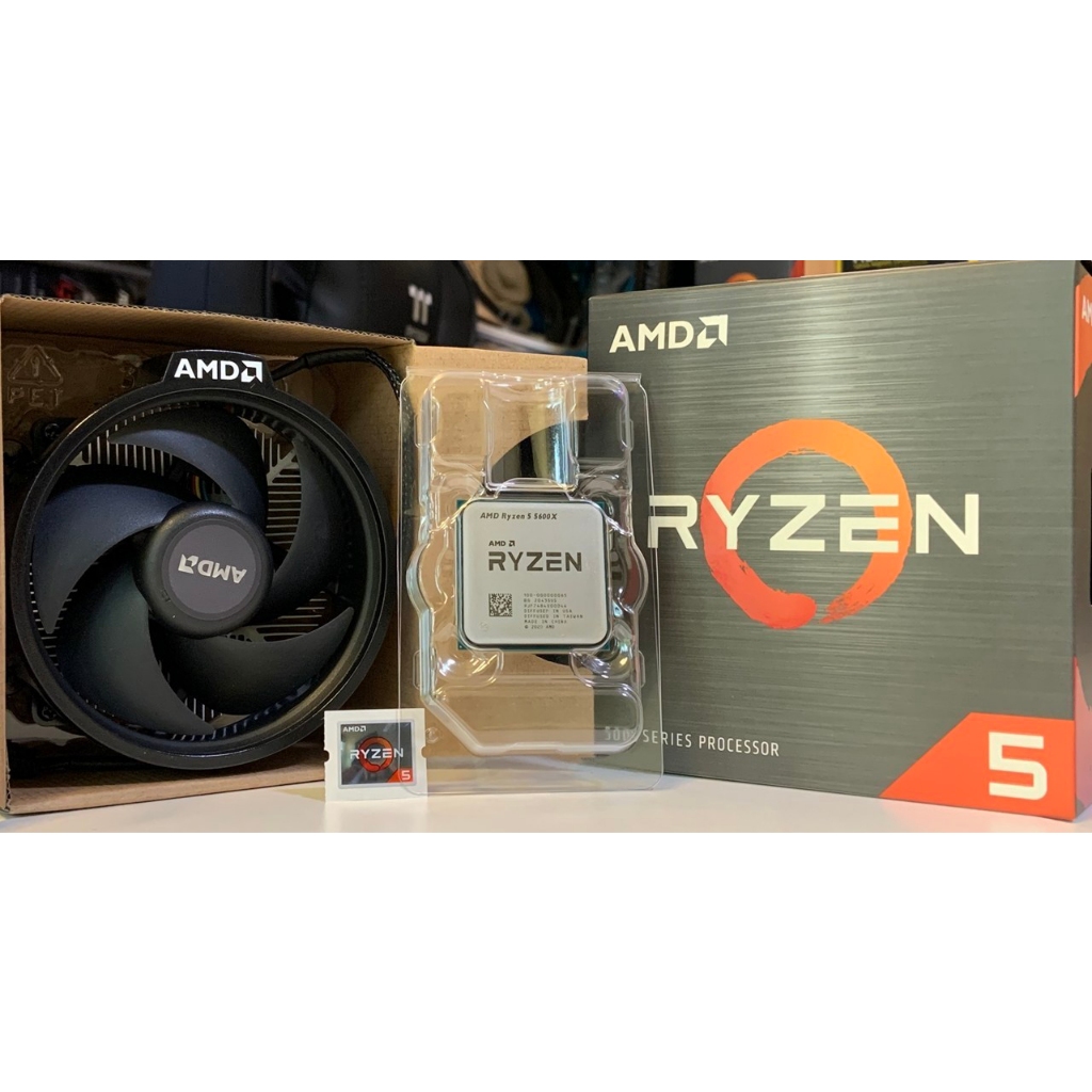 CPU AMD Ryzen 5 3600 R7 2700X R5 3400G R5 3500X R5 5600X Am4 มีหลายรุ่น ...