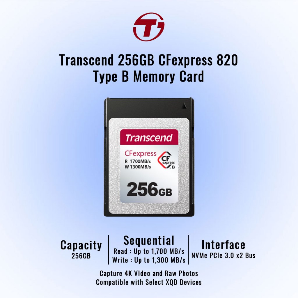 Transcend 256GB CFexpress 820 Type B | Shopee Thailand