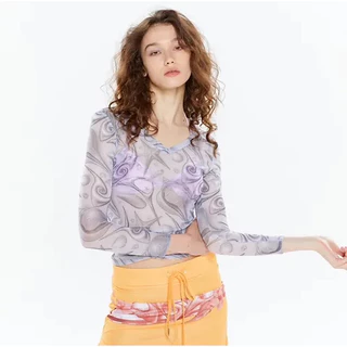 VGH X BR PEARL GREY L/S TEE