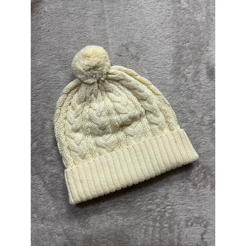 หมวกไหมพรม MUJI NonItchy Ribbed Beanie 14982697484 Shopee Thailand