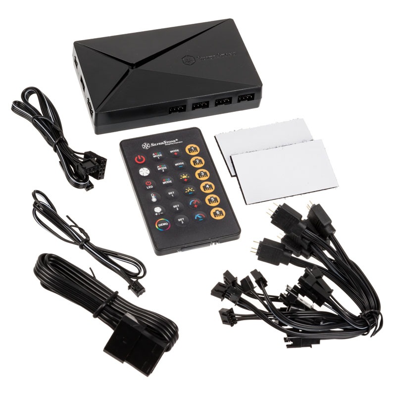 SILVERSTONE LSB02-E MULTIFUNCTION ADDRESSABLE RGB CONTROL BOX