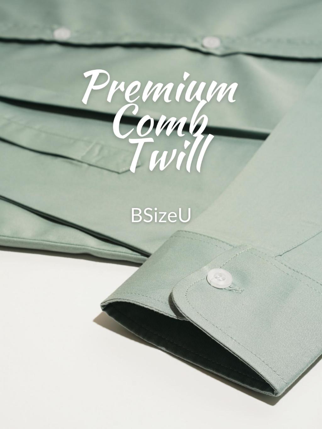 เสื้อเชิ้ตคอปกแขนยาว-ผ้า-premium-comb-twill-by-bsizeu-ทรงเข้ารูป-รีดง่าย-ยับยาก-ยิ่งซักยิ่งนิ่ม