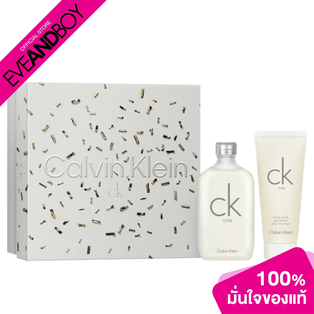 CALVIN KLEIN - CK one XM23 EDT 100ml + Shower Gel 100ml (2 pcs) คาลวิน ...
