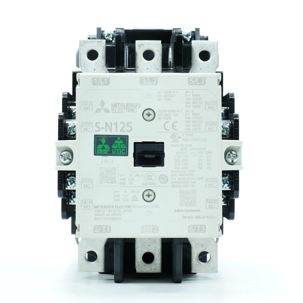 S-N125 MITSUBISHI MAGNETIC CONTACTORS S-N125 แมกเนติกคอนแทกเตอร์ S-N125 ...
