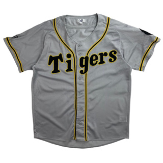 เสื้อเบสบอลทีม Tigers Mizuno Size L