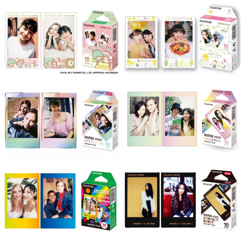 ภาพหน้าปกสินค้าไลฟ์ลด50% Fujifilm Instax Mini Film ฟิล์ม Instant Film ฟิล์มขอบขาว จากร้าน hongkiii บน Shopee