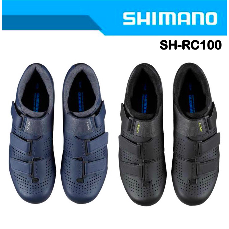 รองเท้าเสือหมอบ-shimano-rc1-rc100-spd-sl-shoes-blue-color-สินค้าบริษัท