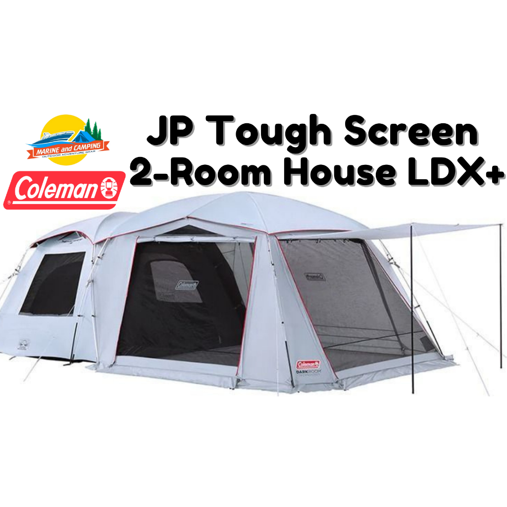 Coleman JP Tough Screen 2 Room House LDX+ | Shopee Thailand