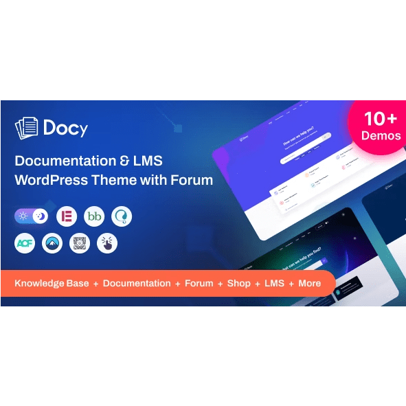 Docy | Documentation and Knowledge base WordPress Theme (Version 3.1 ...