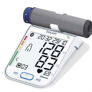 Beurer ครื่องวัดความดันโลหิตที่ต้นแขน Upper Arm Blood Pressure Monitor [รับประกัน 5 ปี แถมอะแดปเตอร์ในกล่อง] รุ่น BM77