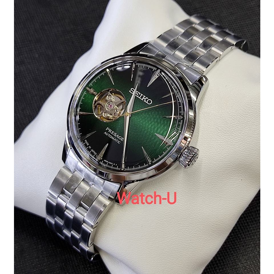 นาฬิกา Seiko Presage Cocktail Grasshopper รุ่น SSA441J1 SSA441J SSA441 ...