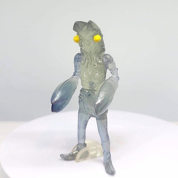BANDAI BIG SOFT ULTRAMAN TYPE A SEMI CLEAR 2000 MIDE IN JAPAN H : 10 #DaiAkibaToyStore #Ultraman #TypeA