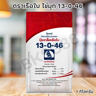 แพ็คกิ้งใหม่‼️ ปุ๋ยเกล็ดคุณภาพสูง สูตร 13-0-46 โพแทสเซียมไนเตรท ตราเรือใบไข่มุก (1 กก.)