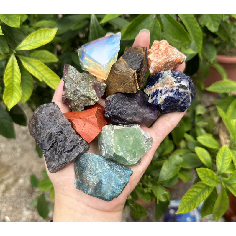 1 PC Random Pick Natural Stone Depand on Your Luck Natural Raw Gemstone ...