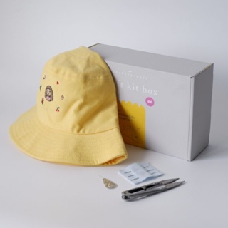 ชุดปักหมวก (ปักรูปคาแรคเตอร์คนต่างๆ) ระบุชื่อได้ hat Embrodery kit collection Character