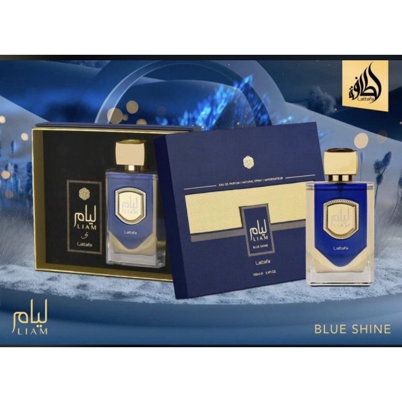 Liam Blue Shine EDP Perfume By Lattafa Shopee Thailand