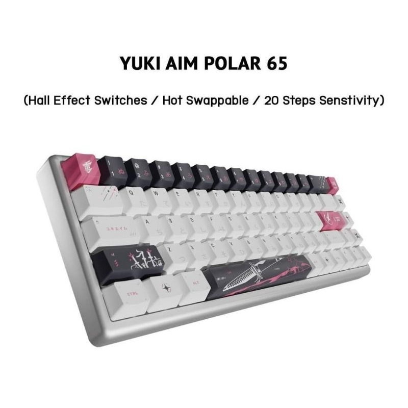 キーボード YukiAim Polar 65 Katana Edition Yuki Aim gaming keyboard Polar 65 Keyboard Katana Edition Used | eBay