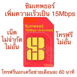 พิมพ์โค้ด 20XTRA14 ลดสูงสุด 1,000 ฿/# ซิมเทพธอร์ 15Mbps เน็ตไม่จำกัดไม่อั้นและโทรฟรี1ปี