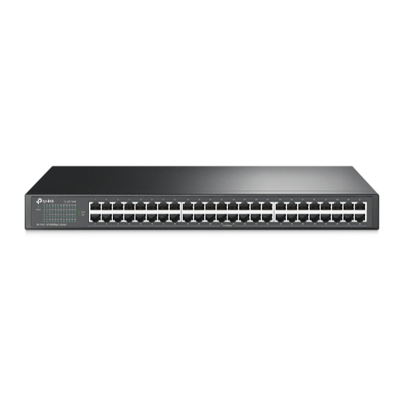 TP-LINK TL-SF1048 8-port 10/100M Switch, 48 10/100M RJ45 ports, 1U 19 ...