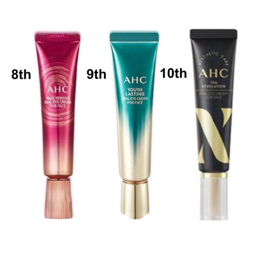 AHC Eye Cream season 8,9,10 Ultimate Real Eye Cream For Face 12, 30ml