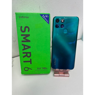 INFINIX Smart6(แรม2+32)เครื่องตำหนิกล่องประกันร้าน1เดือน