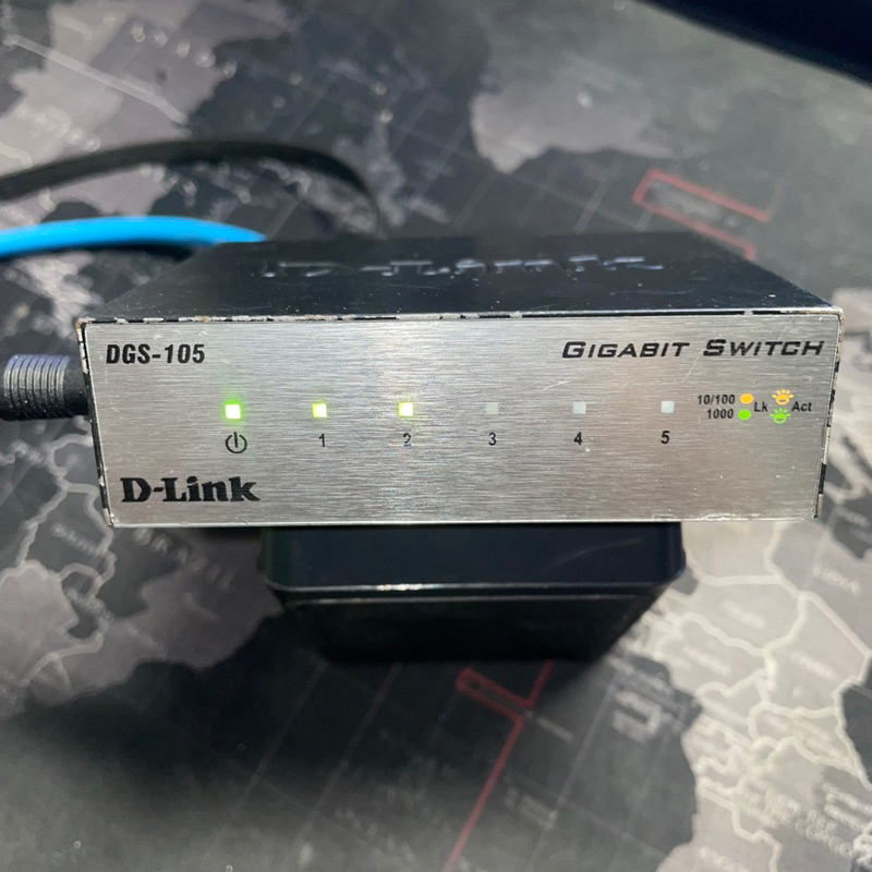 Gigabit Switching Hub D-LINK (DGS-105) 5 Port | Shopee Thailand