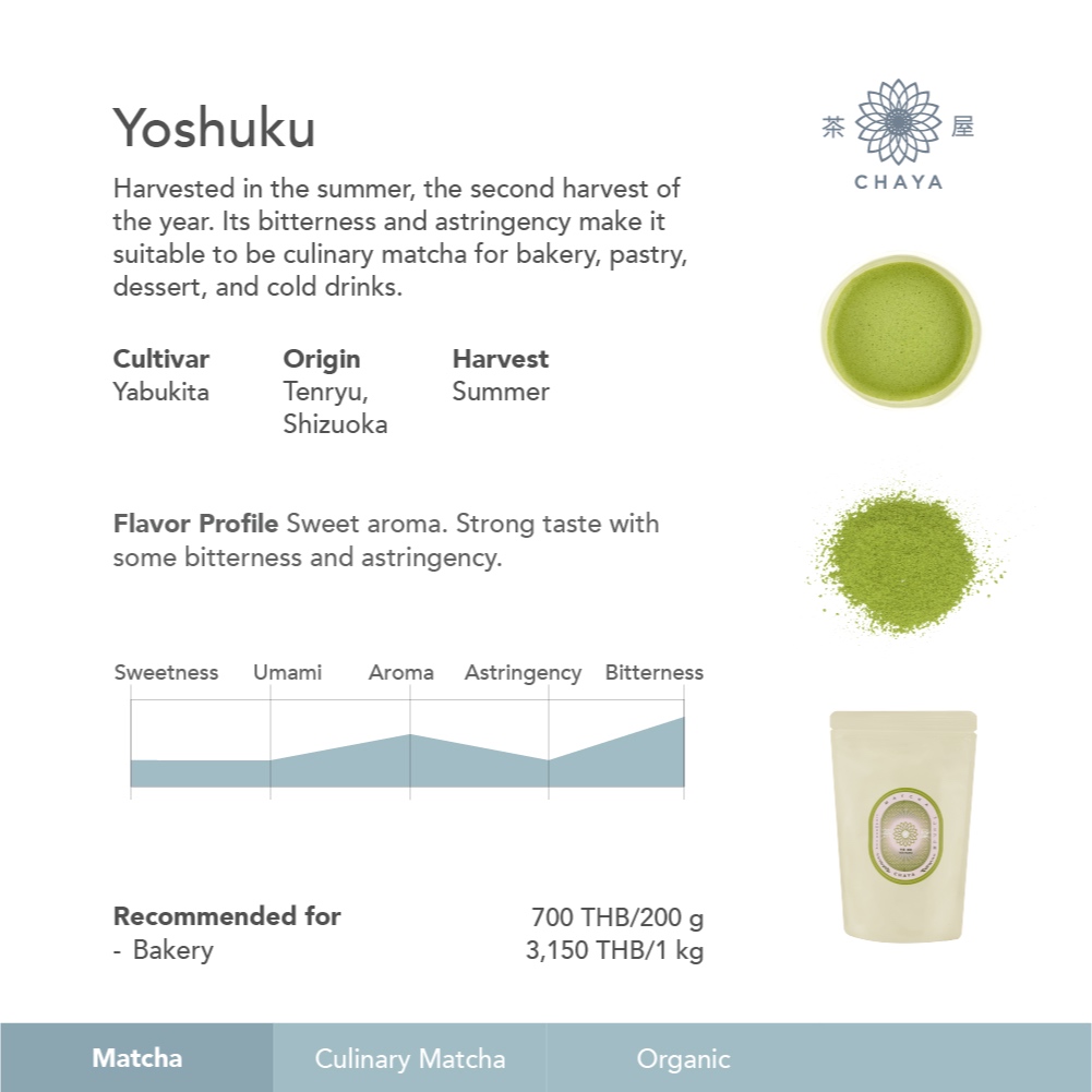 yoshuku-โยชุกุ-culinary-matcha-มัทฉะที่เหมาะสำหรับทำของหวานต่างๆ-200g