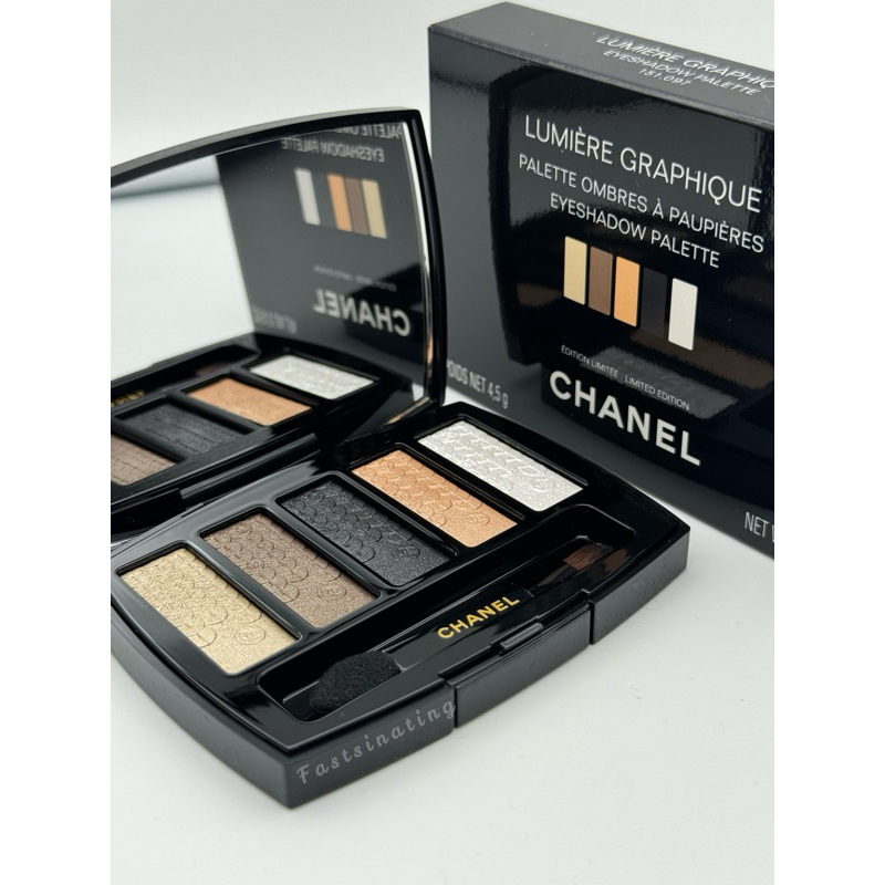 Chanel LUMIÈRE GRAPHIQUE Eyeshadow Palette ผลิต 06/66 | Shopee