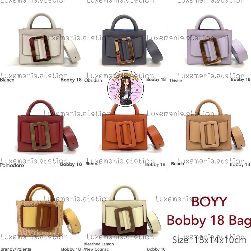 Boyy Bobby 18 Bag in Green Leather ref.686401 - Joli Closet