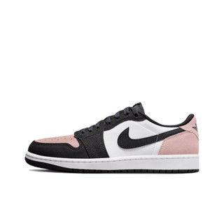 NIKE AIR JORDAN 1 LOW OG BLEACHED CORAL/BLACK TOE