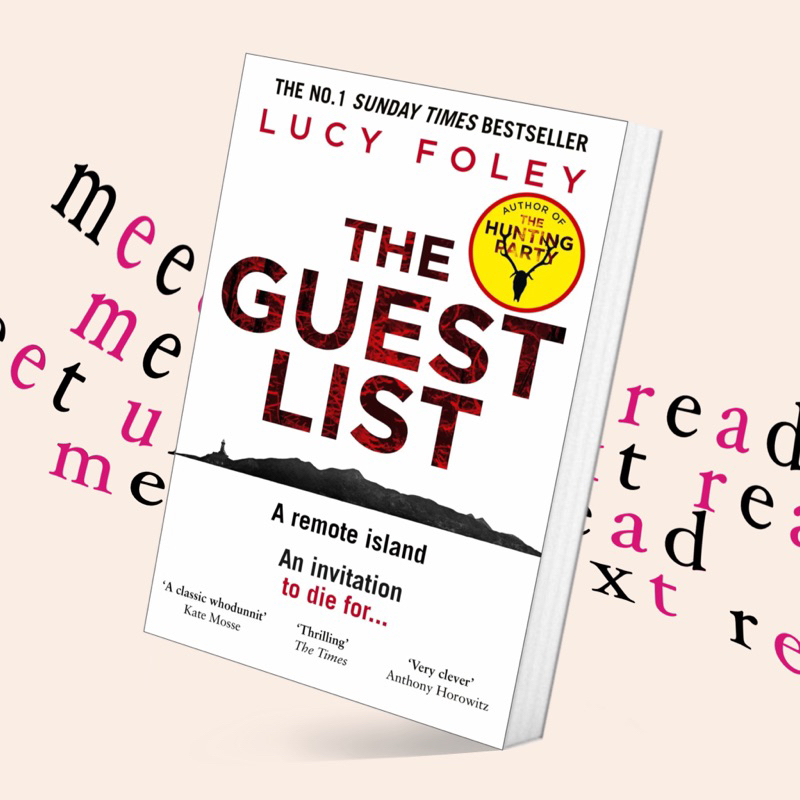 The Guest List by Lucy Foley (หนังสือภาษาอังกฤษ) Shopee Thailand
