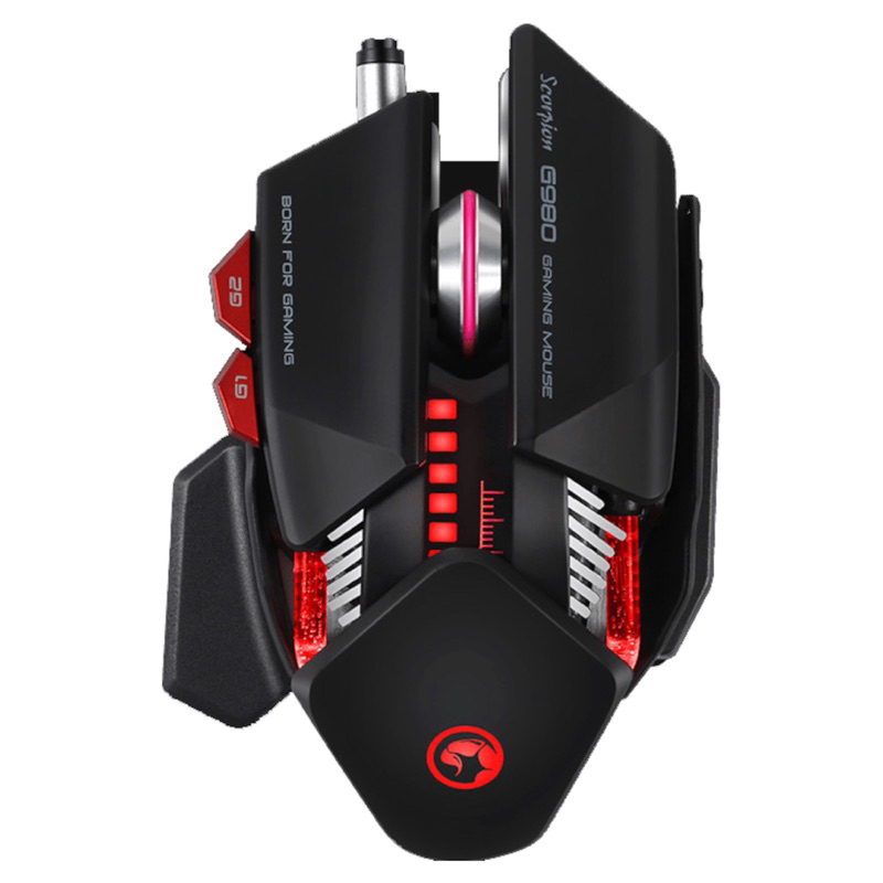 MARVO G980 ADVANCED CONFIGURABLE MOUSE | Shopee Thailand