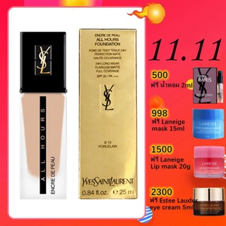 【ของแท้ 💯】New‼️YSL All Hours Foundation LN1/LN4 &amp;YSL TOUCHE ÉCLAT LE TEINT CRÈME B10/B20 YSL รองพื้นชนิดน้ำติดทน