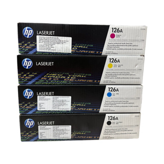 Hp Toner 126 Bk C M Y (CE310 CE311 CE312 CE 313) ของแท้ 100 %