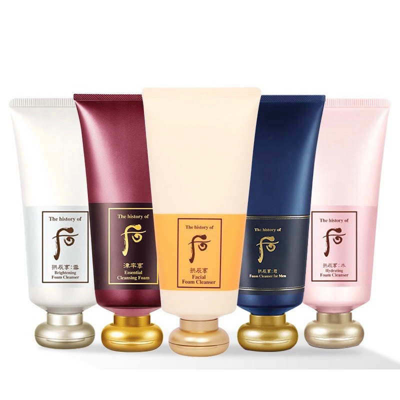 The History of Whoo Facial Cleanser Female Moisturizing Deep Cleansing