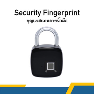 Anytek Thailand (990 ลดเหลือ 790) แม่กุญแจ กุญแจสแกนลายนิ้วมือ Security Fingerprint รุ่น P3