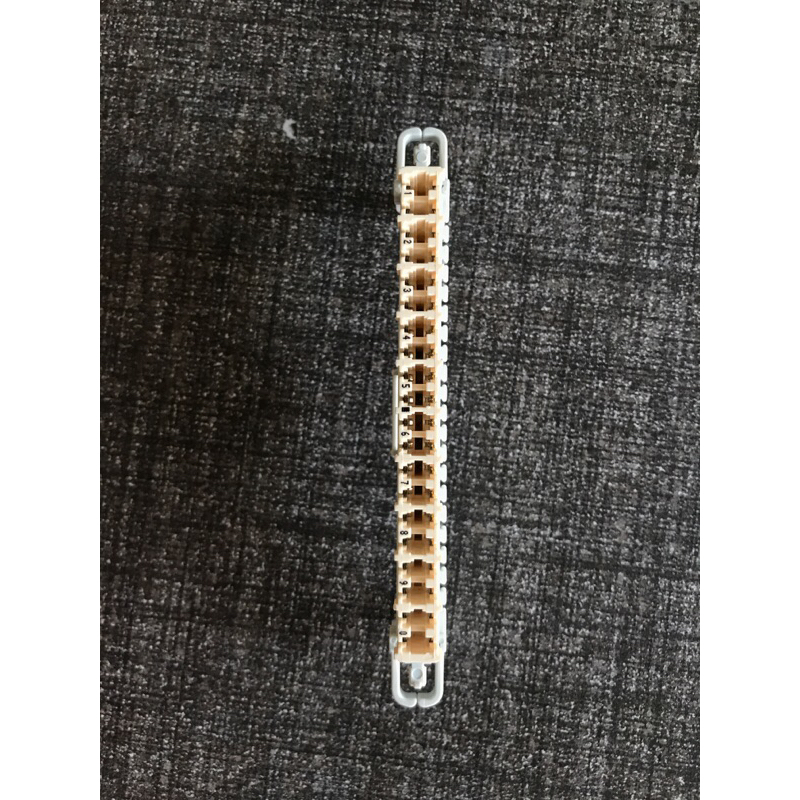 LINK UL-4311 TELEPHONE CONNECTION MODULE 10 Pair / LINK UL-8201 Back ...