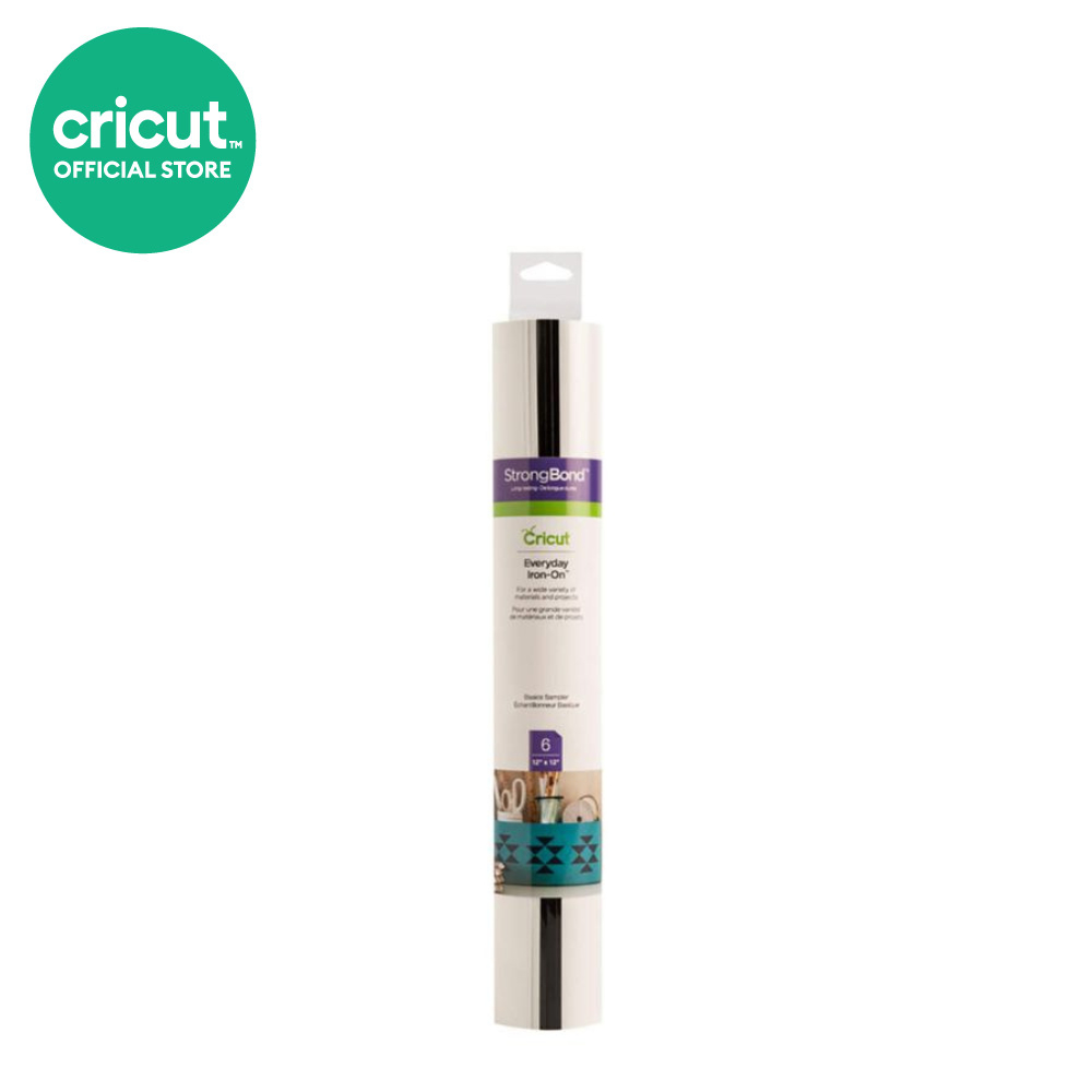 Cricut Everyday IronOn Sampler Basics ขนาด 12x12 นิ้ว ใช้กับเครื่องตัด