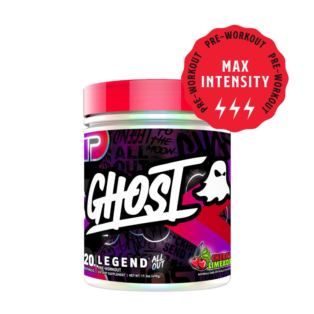 GHOST LEGEND ALL OUT Cherry Limeade (HIGH STIM LOADED PRE WORKOUT) Shopee Thailand