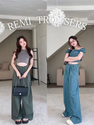 Riley.apparels - Remi Trousers 9084 ได้เฉพาะกางเกง | Shopee Thailand