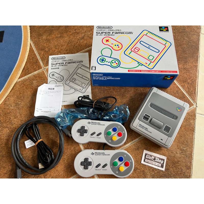 เครื่องเกม Famicom Mini / Super Famicom mini SFC ของแท้ Nintendo ลงเกม ...