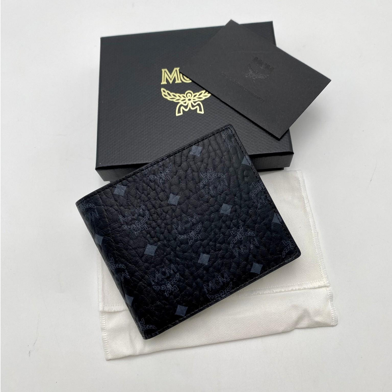 MCM Wallet รุ่นช่องเหรียญ MCM Bifold Wallet w/ Coin Pocket (ช็อปไทย