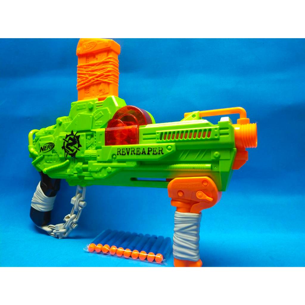 nerf-zombie-ฺbrainsaw-strike-ปืนnerf-ปืนของเล่น-มือสอง-ของแท้-ราคาถูก