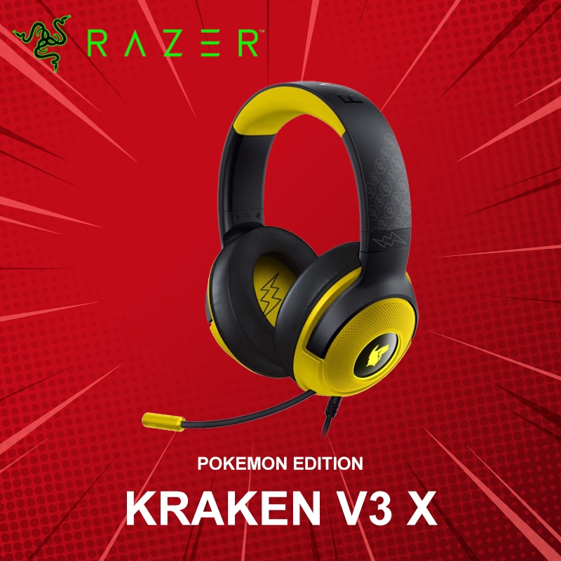 หูฟังเกมมิ่ง Razer Kraken V3 X Pokemon Edition ประกันศูนย์ 2 ปี ...