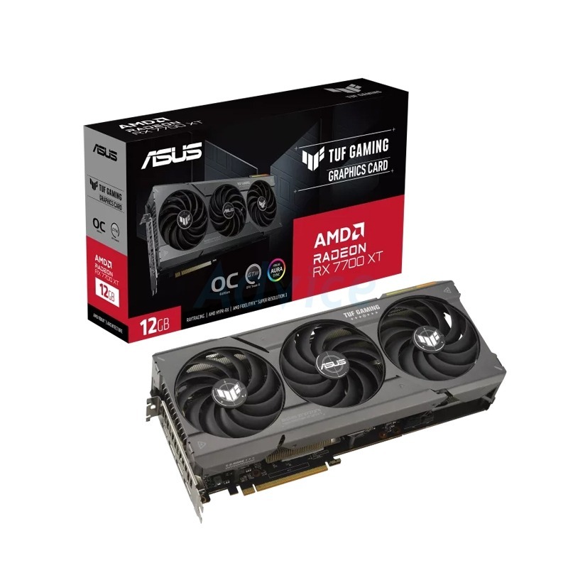 ASUS VGA RADEON RX 7700XT TUF O12G GAMING - 12GB GDDR6 - A0154794 ...