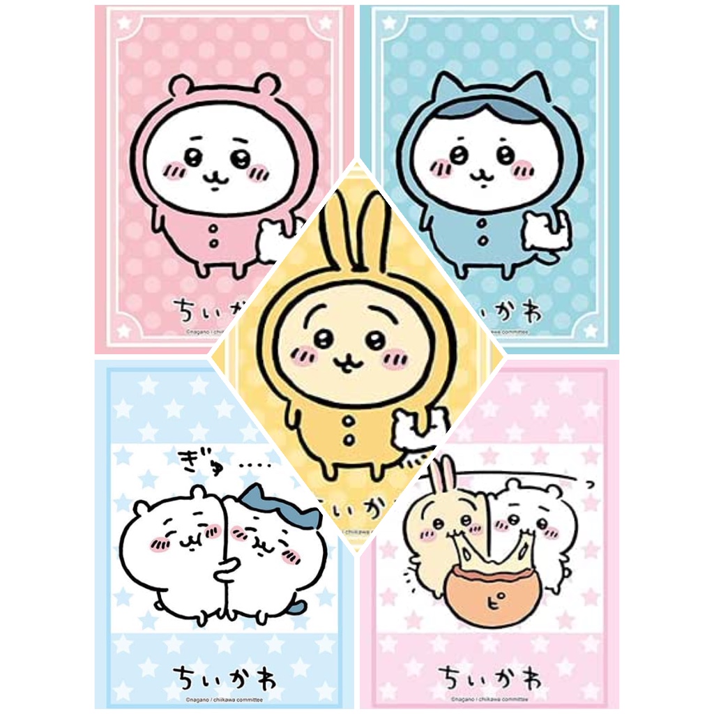 ซองใส่การ์ด Chiikawa ลิขสิทธิ์แท้ Bushiroad Sleeve Collection High