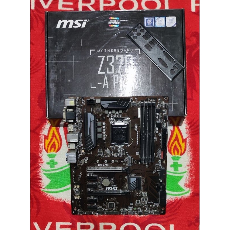 Carte Mère MSI Z370-A PRO – Socket LGA 1151, DDR4, ATX – Reconditionnée, Pour Intel 8e Et 9e Gen